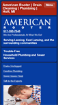 Mobile Screenshot of americanrooterlansingmi.com